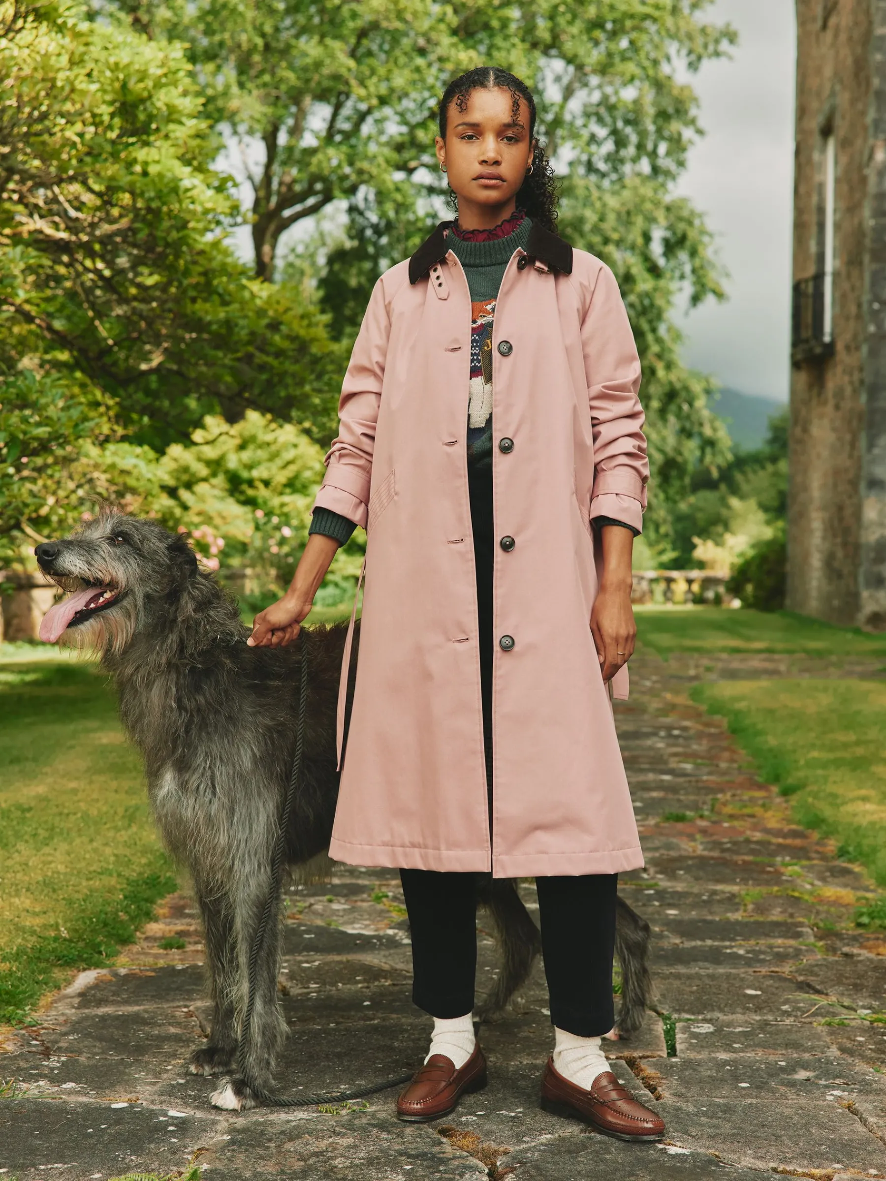 Epwell Waterproof Belted Trench Coat<Joules Online