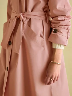 Epwell Waterproof Belted Trench Coat<Joules Online