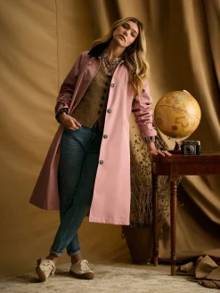 Epwell Waterproof Belted Trench Coat<Joules Online