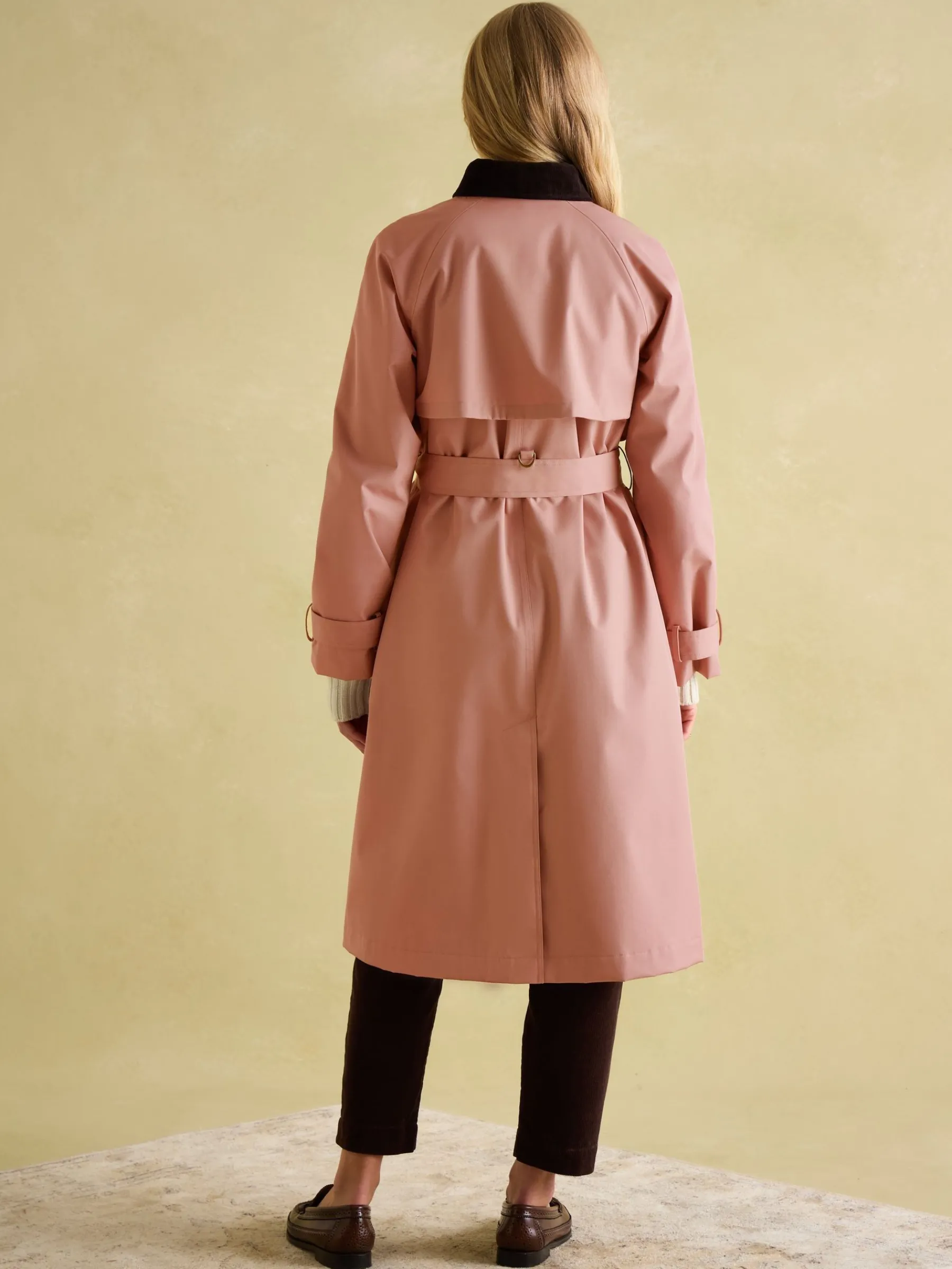 Epwell Waterproof Belted Trench Coat<Joules Online