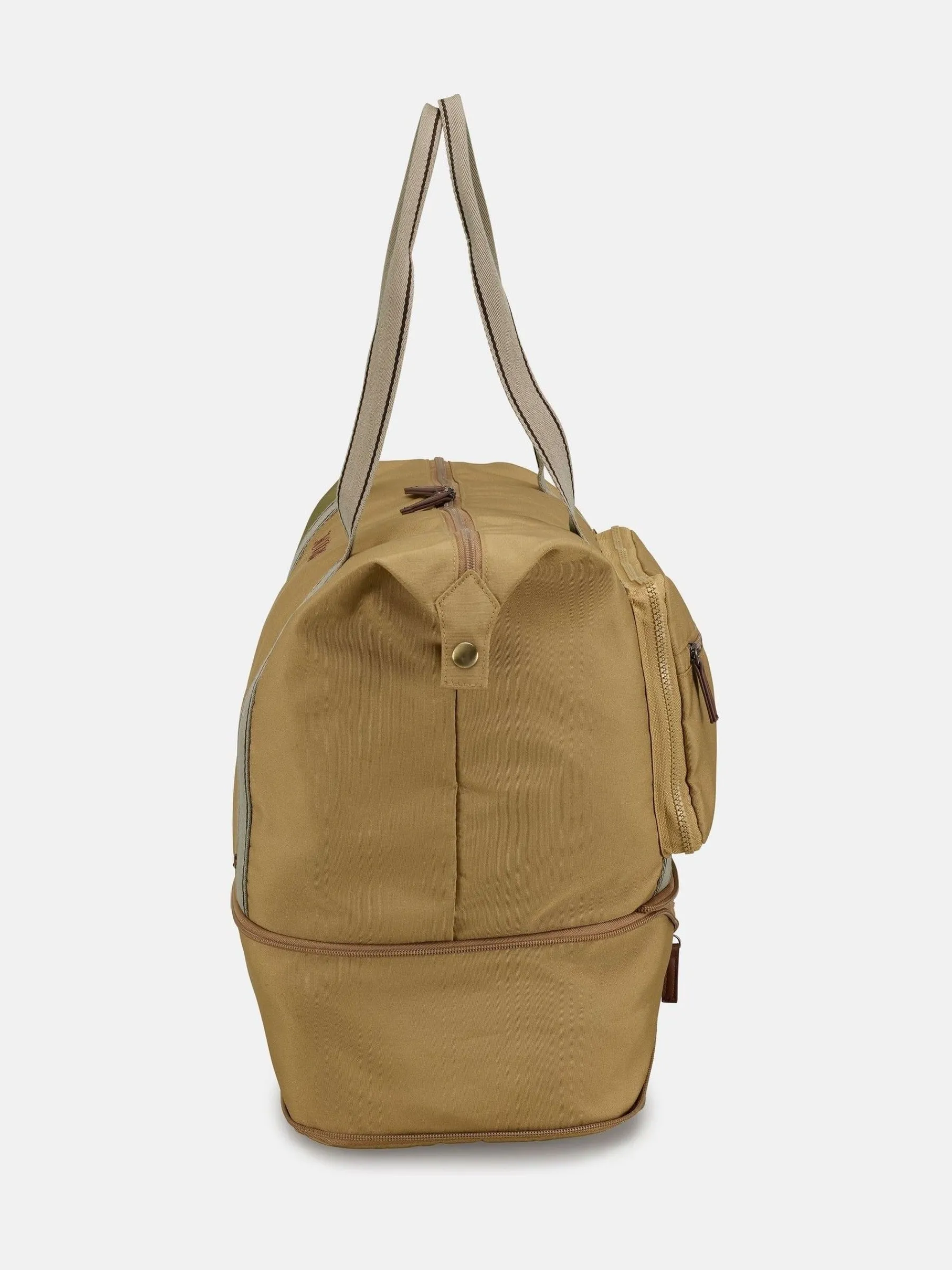 Epwell Tan Brown Packaway Duffle Bag<Joules New