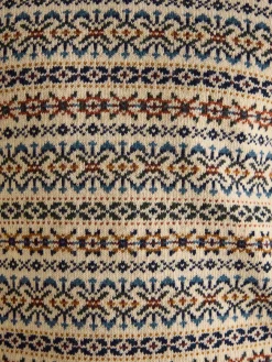 Fair Isle Crew Neck Jumper Contains Merino Wool<Joules Best