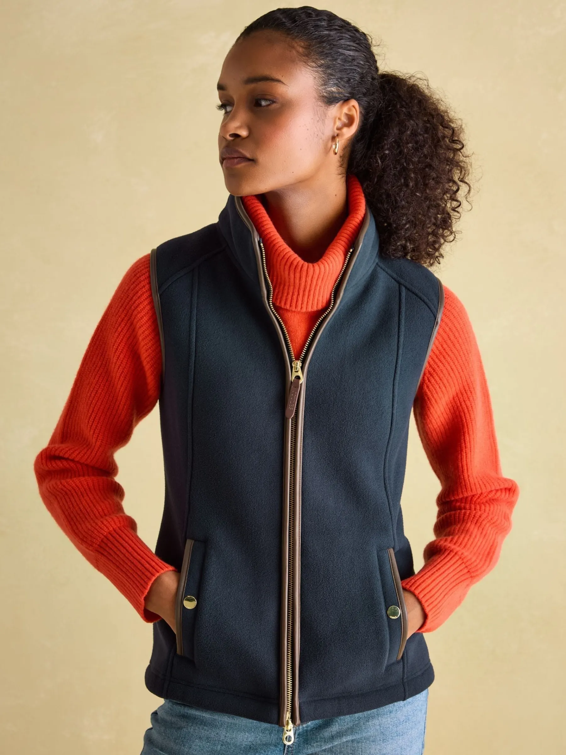 Fairbourne Fleece Gilet<Joules New