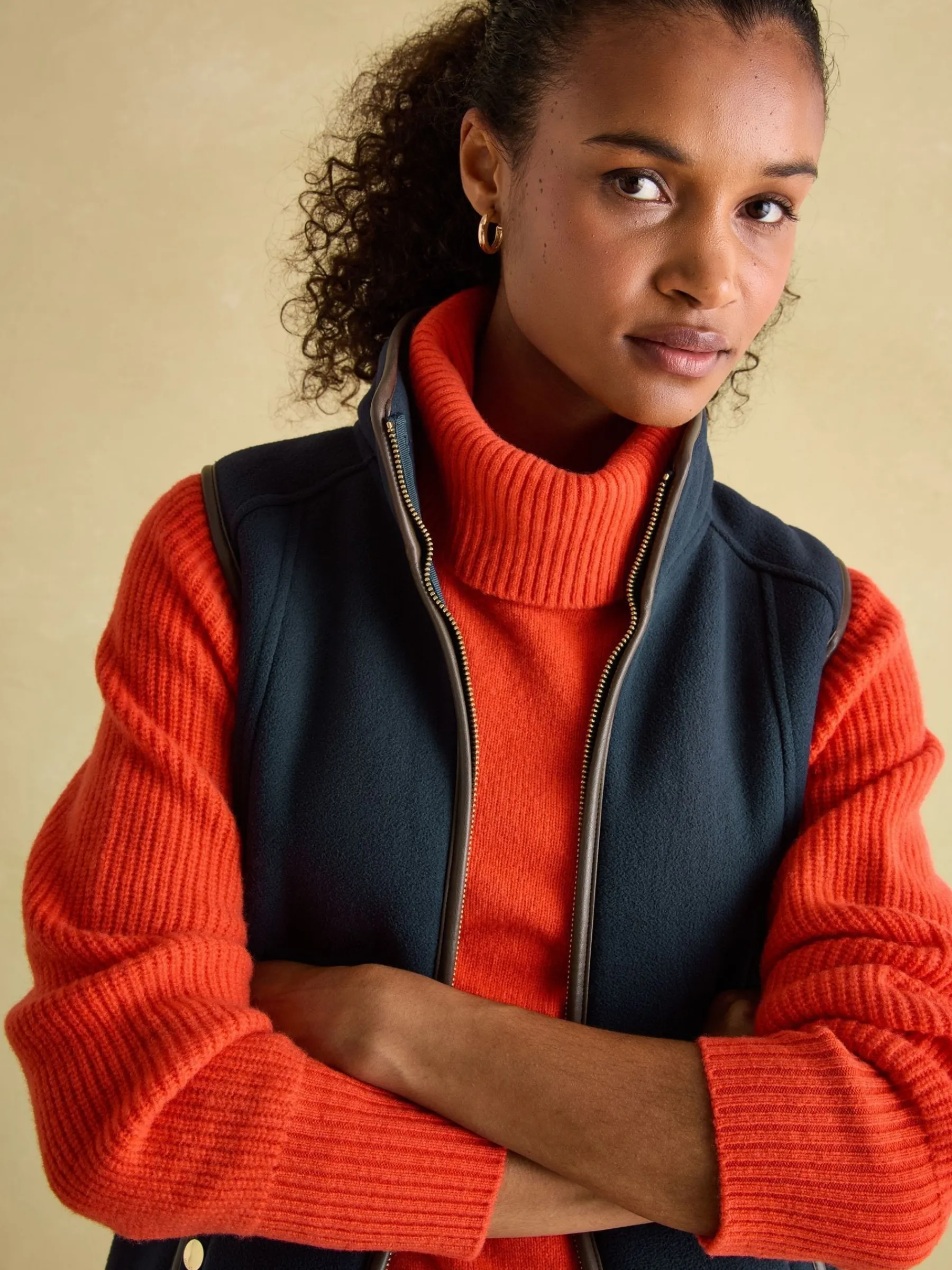 Fairbourne Fleece Gilet<Joules New