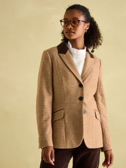 Fayfair Tweed Hacking Jacket<Joules Clearance