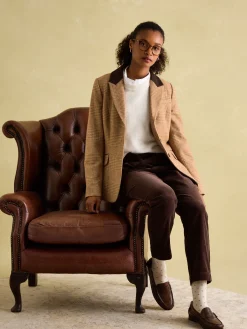 Fayfair Tweed Hacking Jacket<Joules Clearance