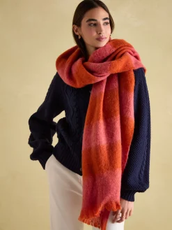 Fenella Oversized Blanket Scarf<Joules New
