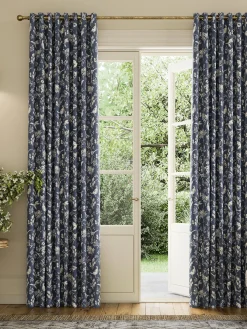 Festival Pheasants Set of 2 Blackout Eyelet Curtains<Joules