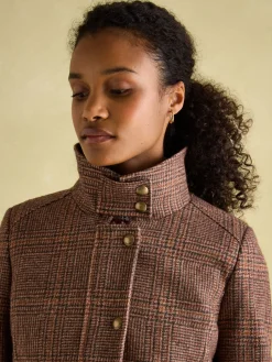 Fieldcoat Luxe Fieldcoat Luxe 3-in-1 Tweed Coat with Removable Quilted Gilet<Joules Sale
