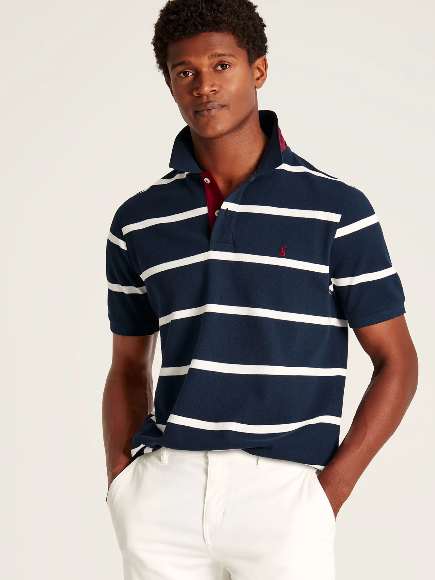 Filbert Striped Polo Shirt<Joules