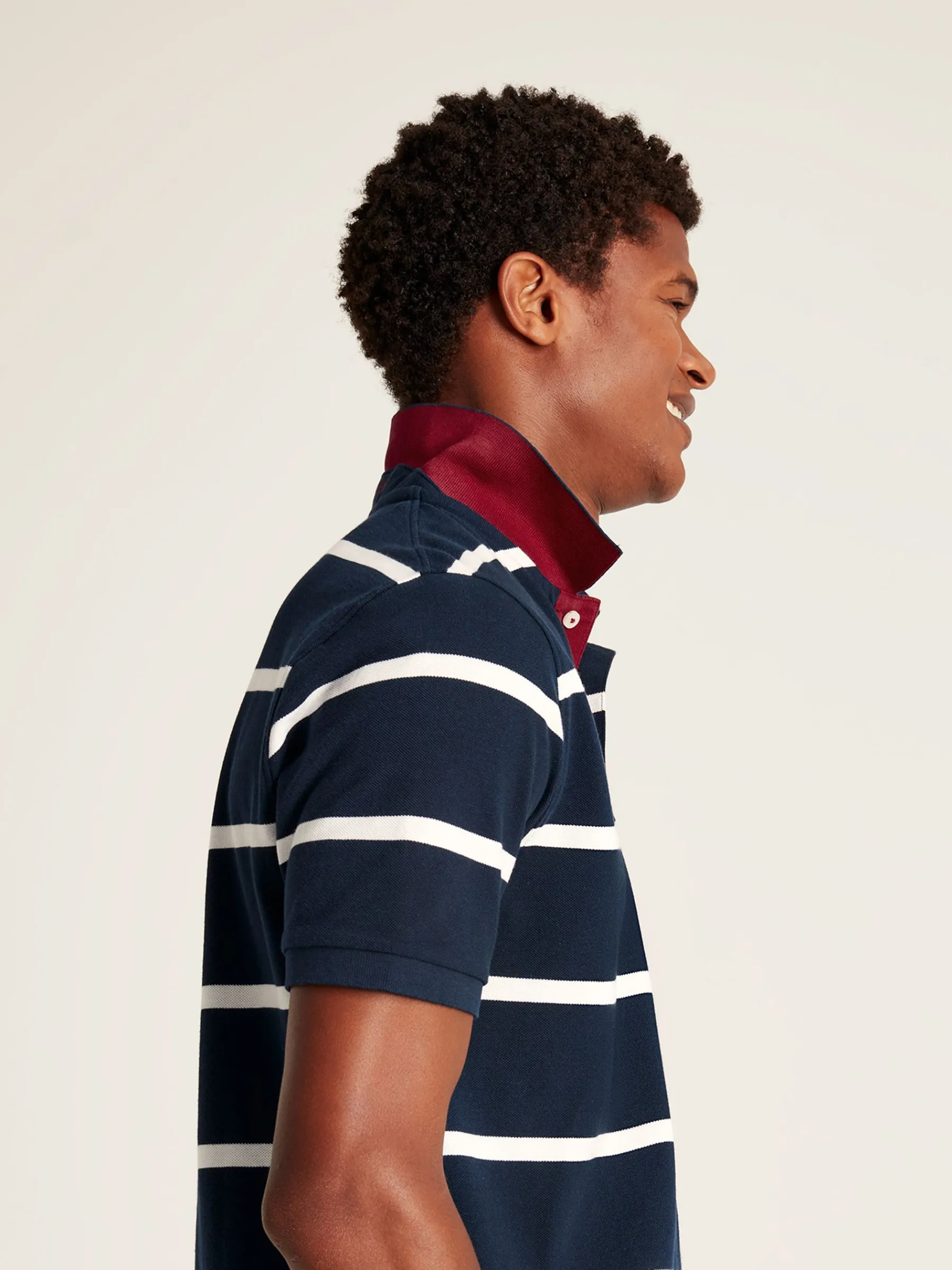 Filbert Striped Polo Shirt<Joules