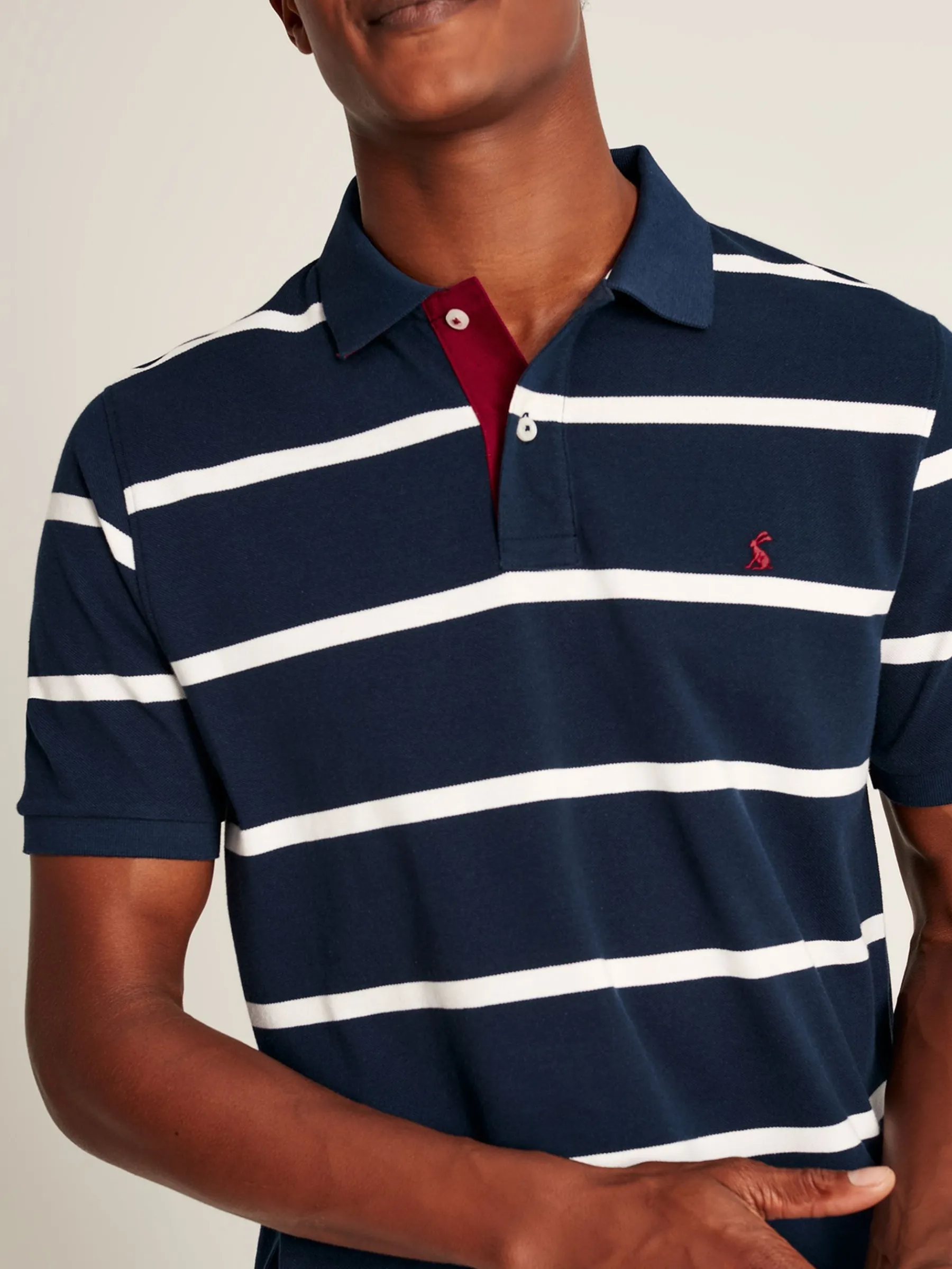 Filbert Striped Polo Shirt<Joules