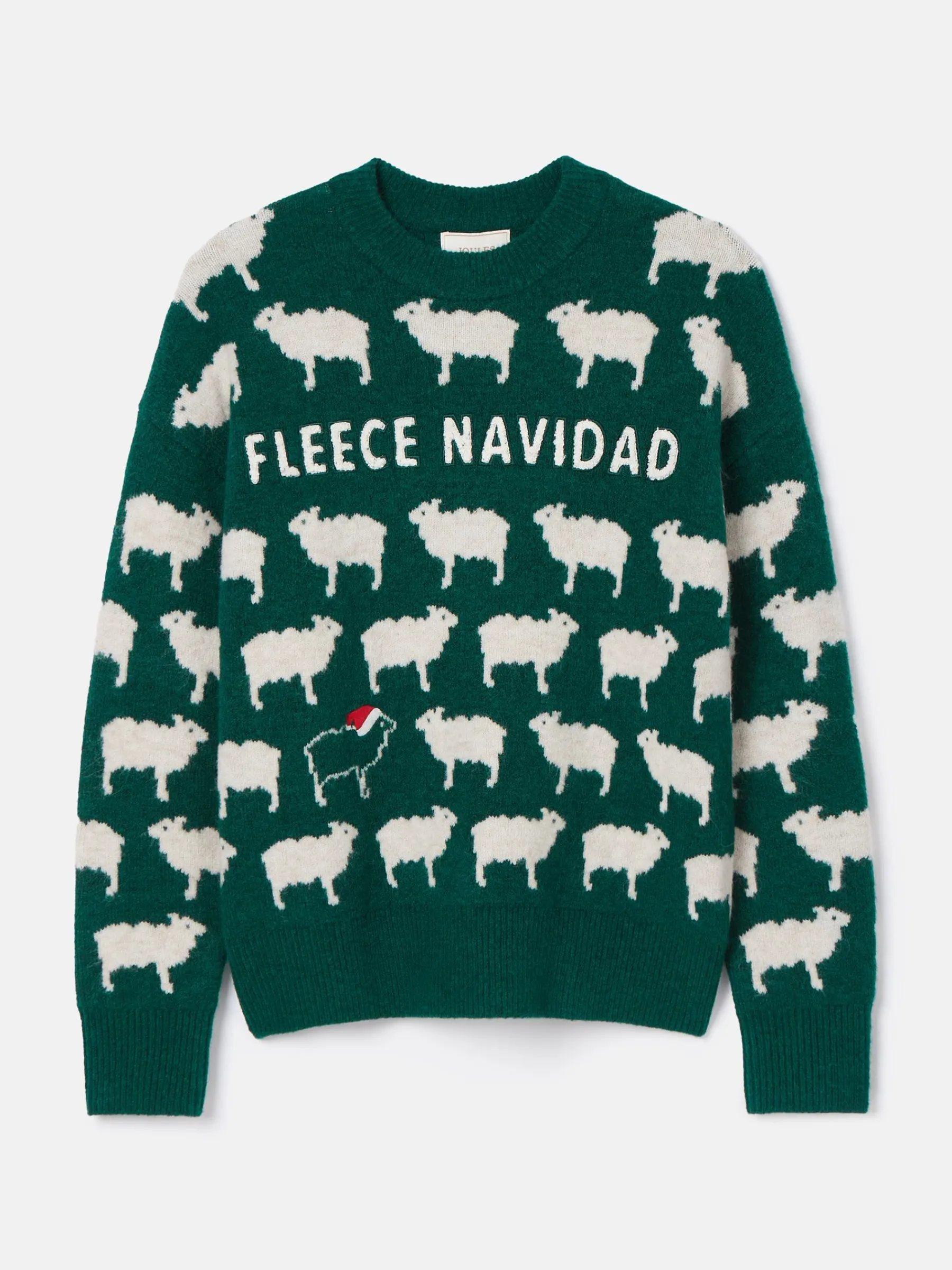 Fleece Navidad Christmas Jumper<Joules Online
