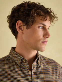 Fletcher Houndstooth Classic Shirt<Joules Outlet