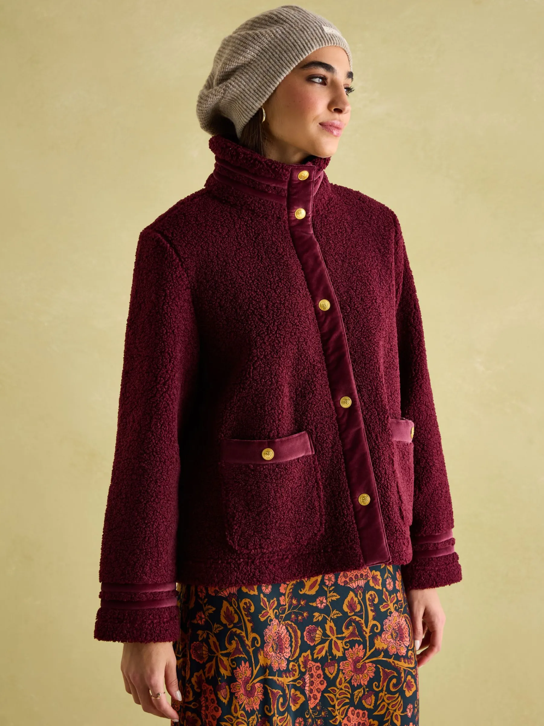 Fleur Fleece Jacket<Joules Sale