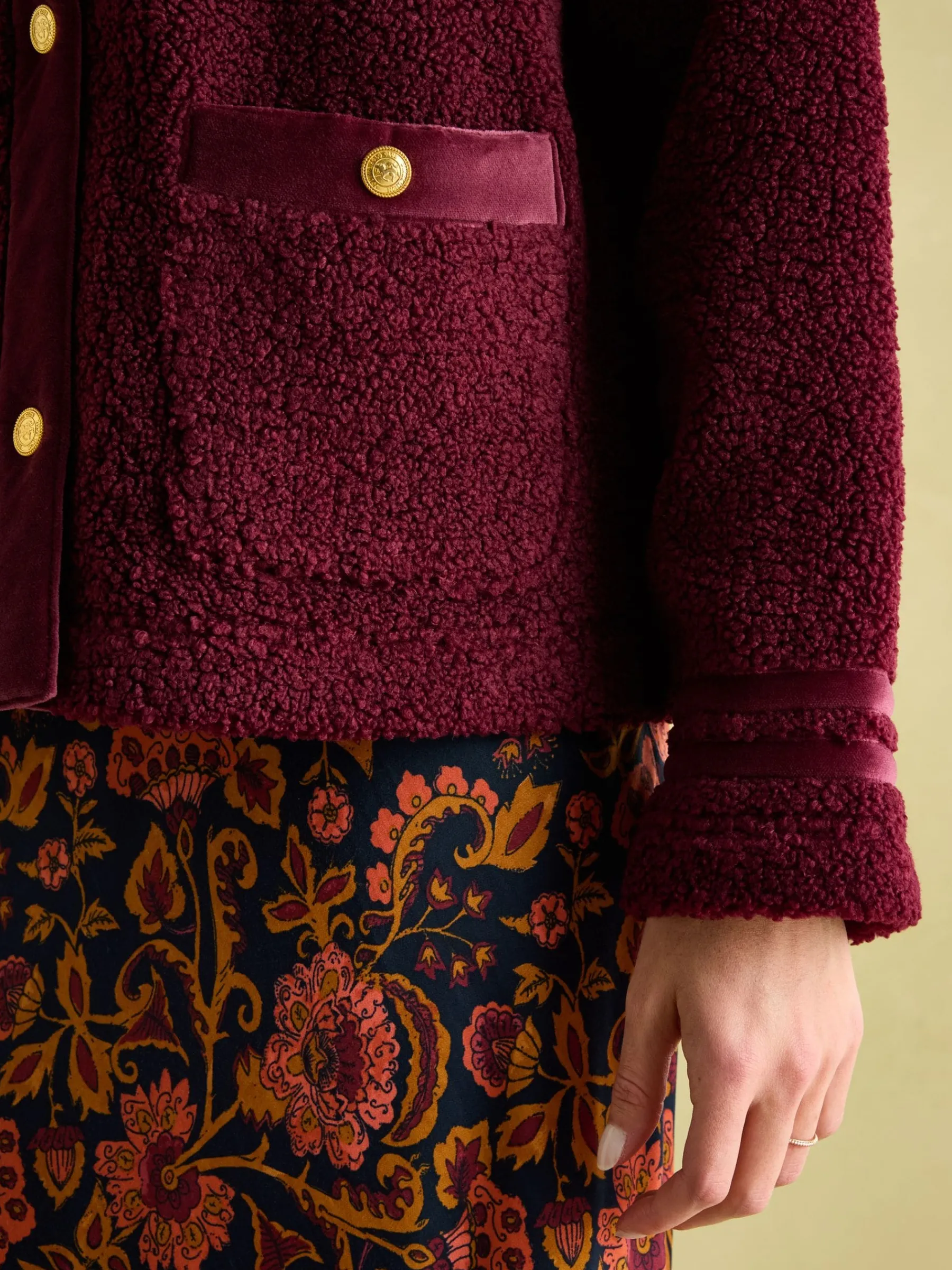 Fleur Fleece Jacket<Joules Sale