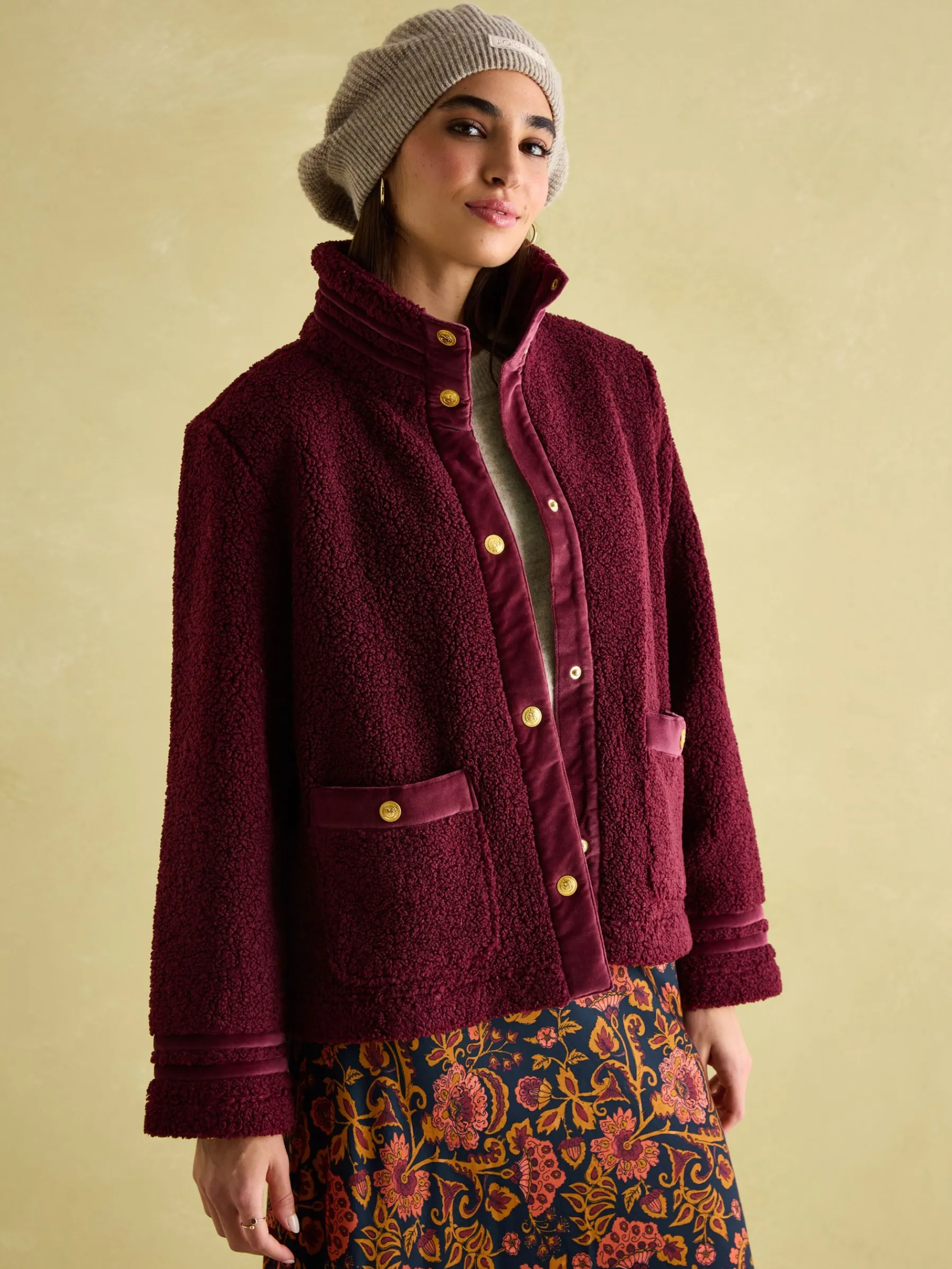 Fleur Fleece Jacket<Joules Sale