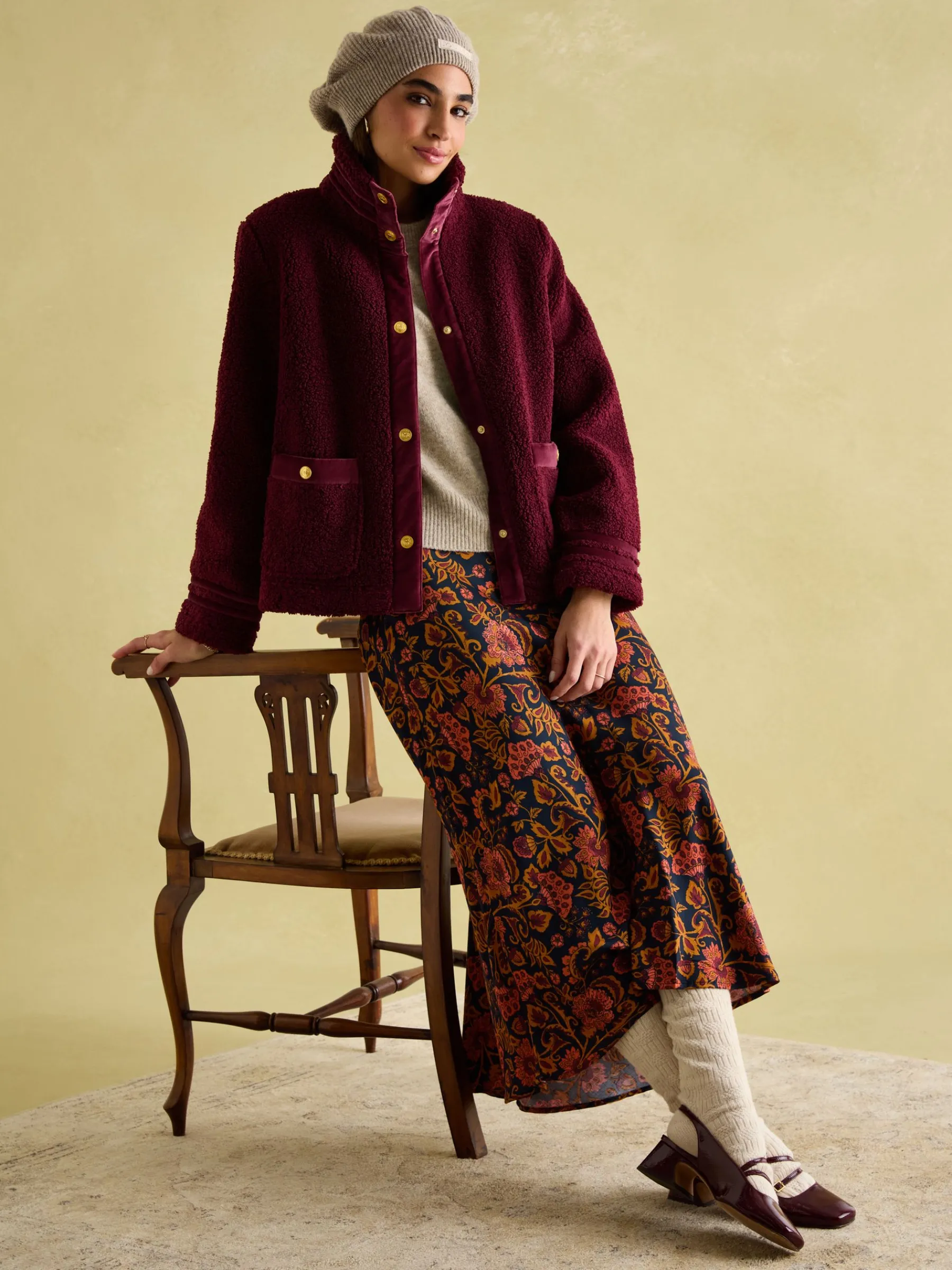Fleur Fleece Jacket<Joules Sale