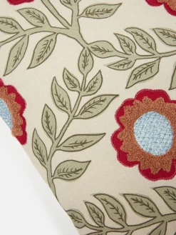 Floral Trellis 100% Cotton Cushion<Joules New