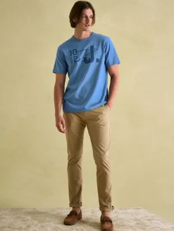 Flynn Jersey Crew Neck T-Shirt<Joules Online