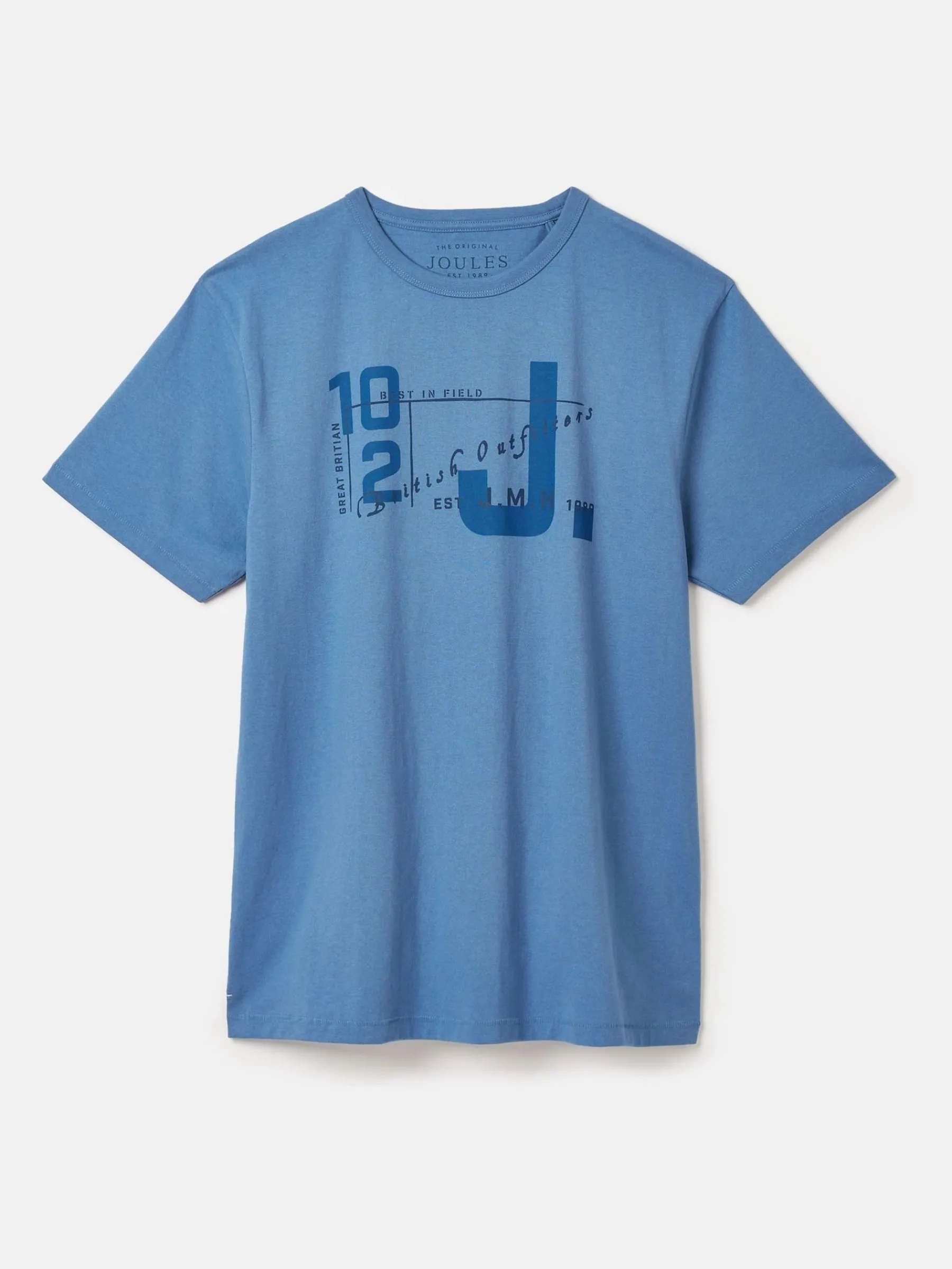 Flynn Jersey Crew Neck T-Shirt<Joules Online