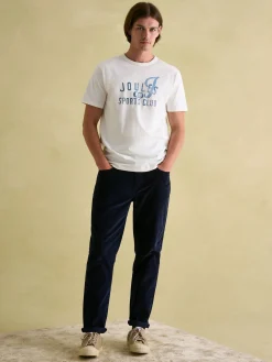 Flynn Jersey Crew Neck T-Shirt<Joules Hot