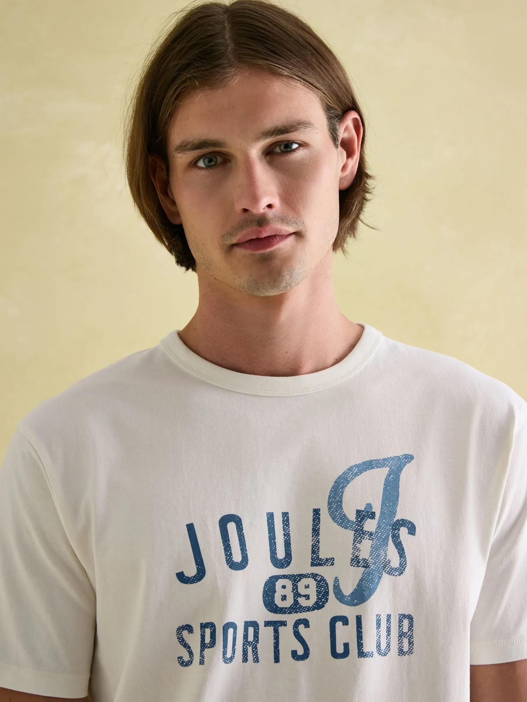 Flynn Jersey Crew Neck T-Shirt<Joules Hot