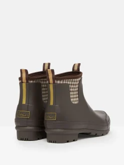 Foxton Chocolate Brown Neoprene Lined Ankle Wellies<Joules New