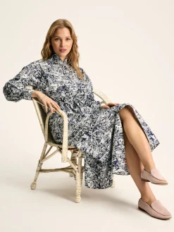 Francesca Tie Waist Shirt Dress<Joules Outlet