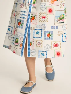 Francesca Tie Waist Shirt Dress<Joules Discount