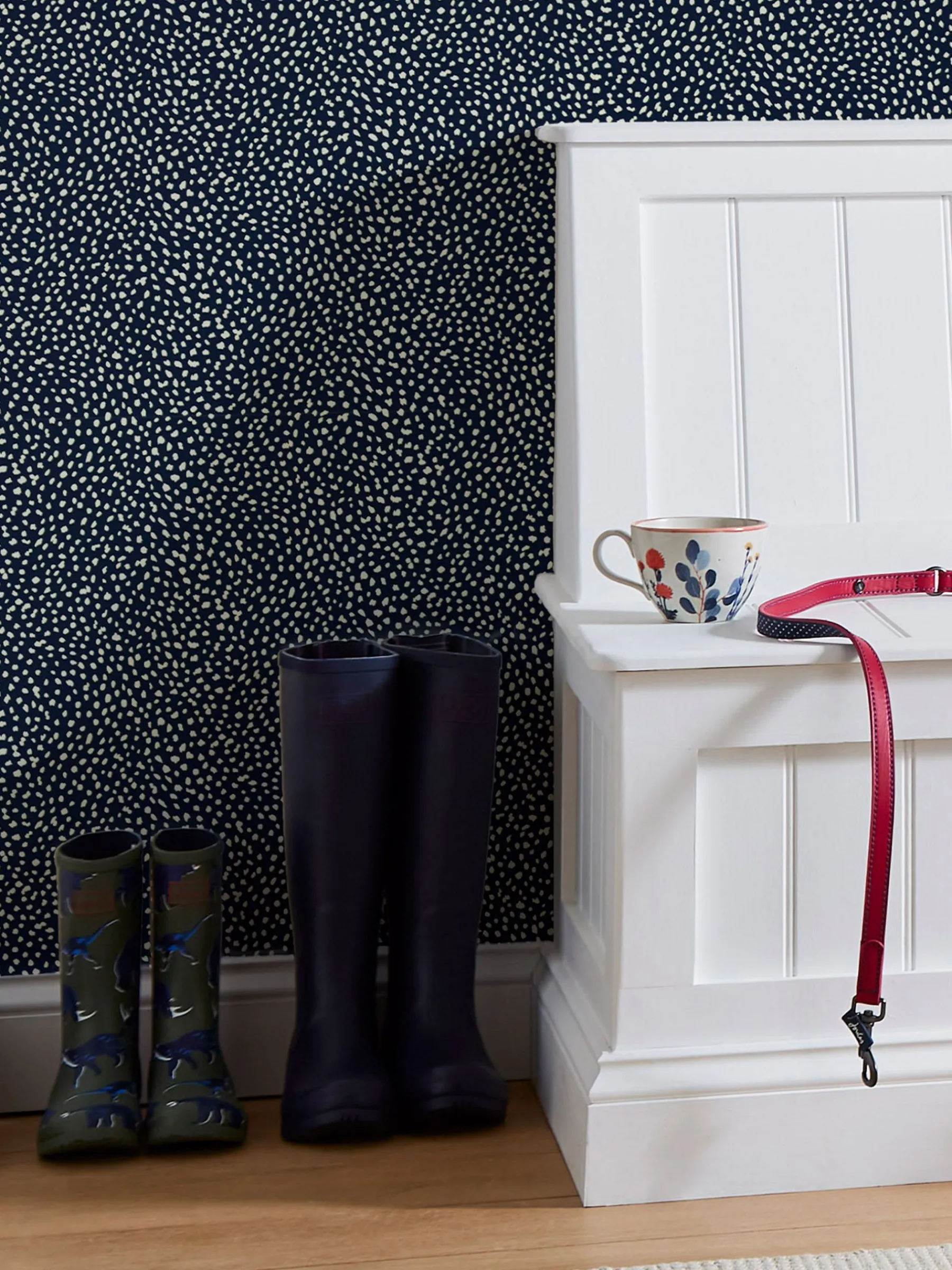 French Navy Guinea Spot 10M Wallpaper<Joules Online
