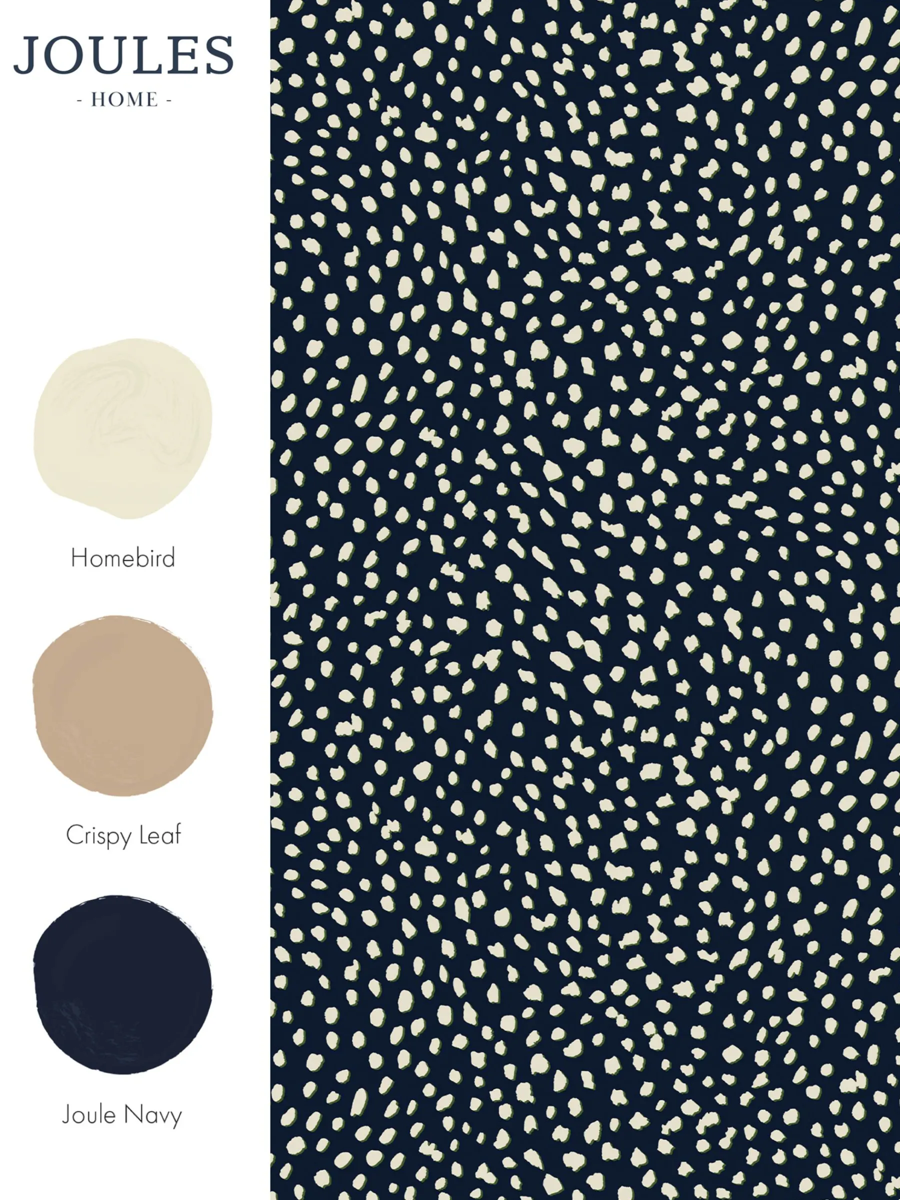 French Navy Guinea Spot 10M Wallpaper<Joules Online