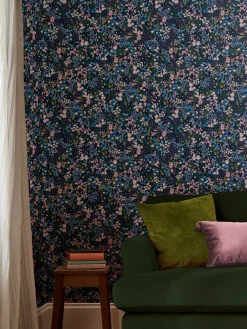 Garden Greens Gilmorton Ditsy 10M Wallpaper<Joules Best