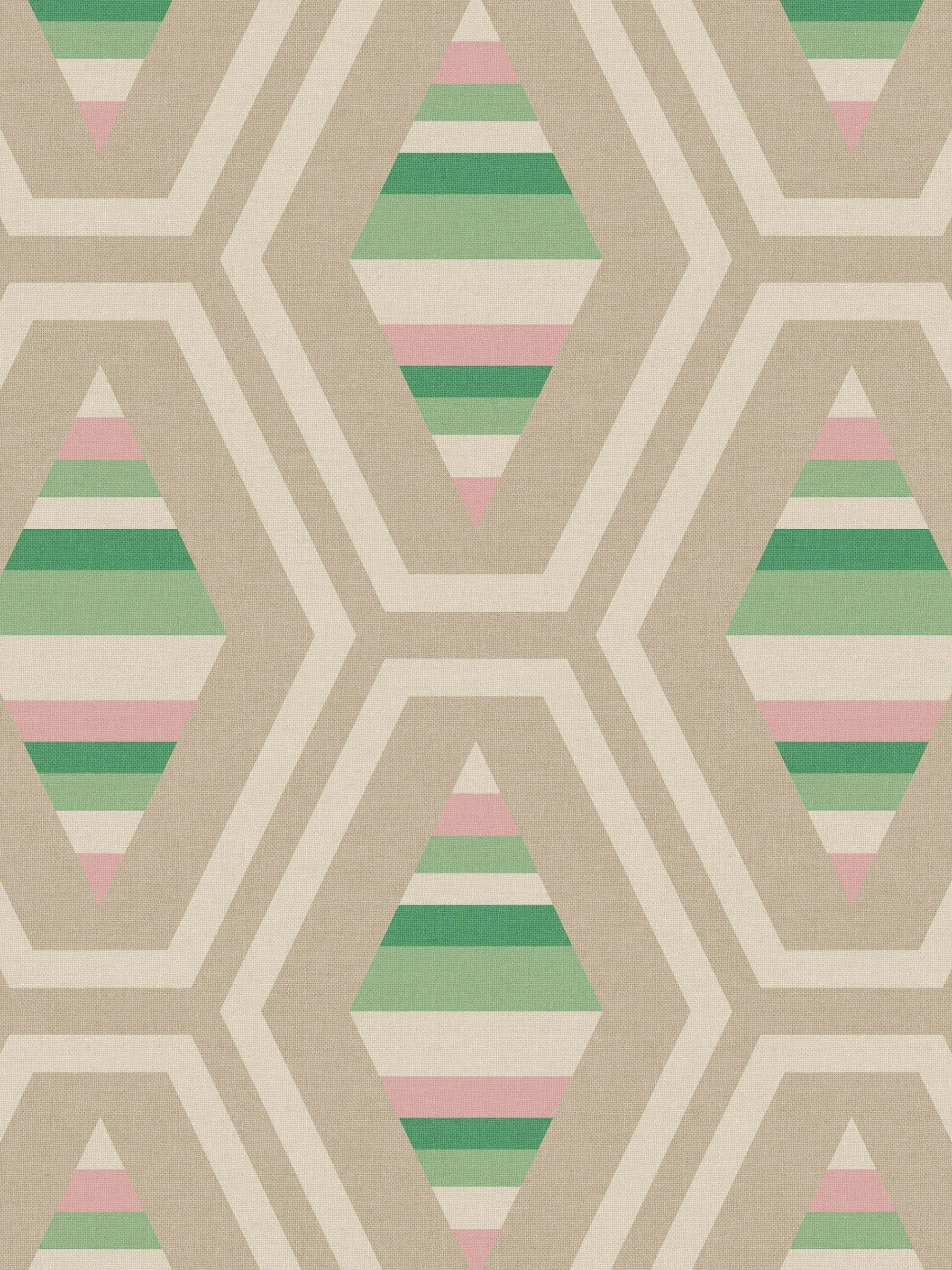 Garden Greens Hallaton Kilim 10M Wallpaper<Joules Online