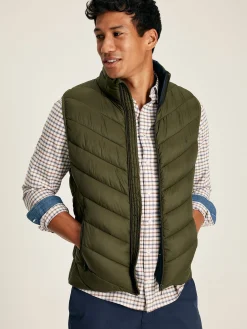 Garrett Showerproof Padded Gilet<Joules Hot