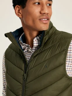 Garrett Showerproof Padded Gilet<Joules Hot