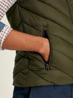 Garrett Showerproof Padded Gilet<Joules Hot