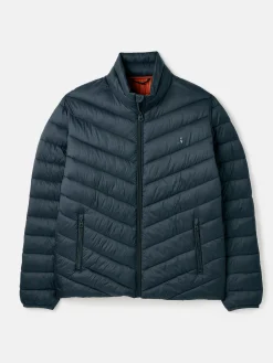 Garrett Navy Blue Showerproof Padded Jacket<Joules Outlet