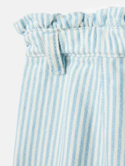 Georgia Blue Striped Wide Leg Trousers<Joules New