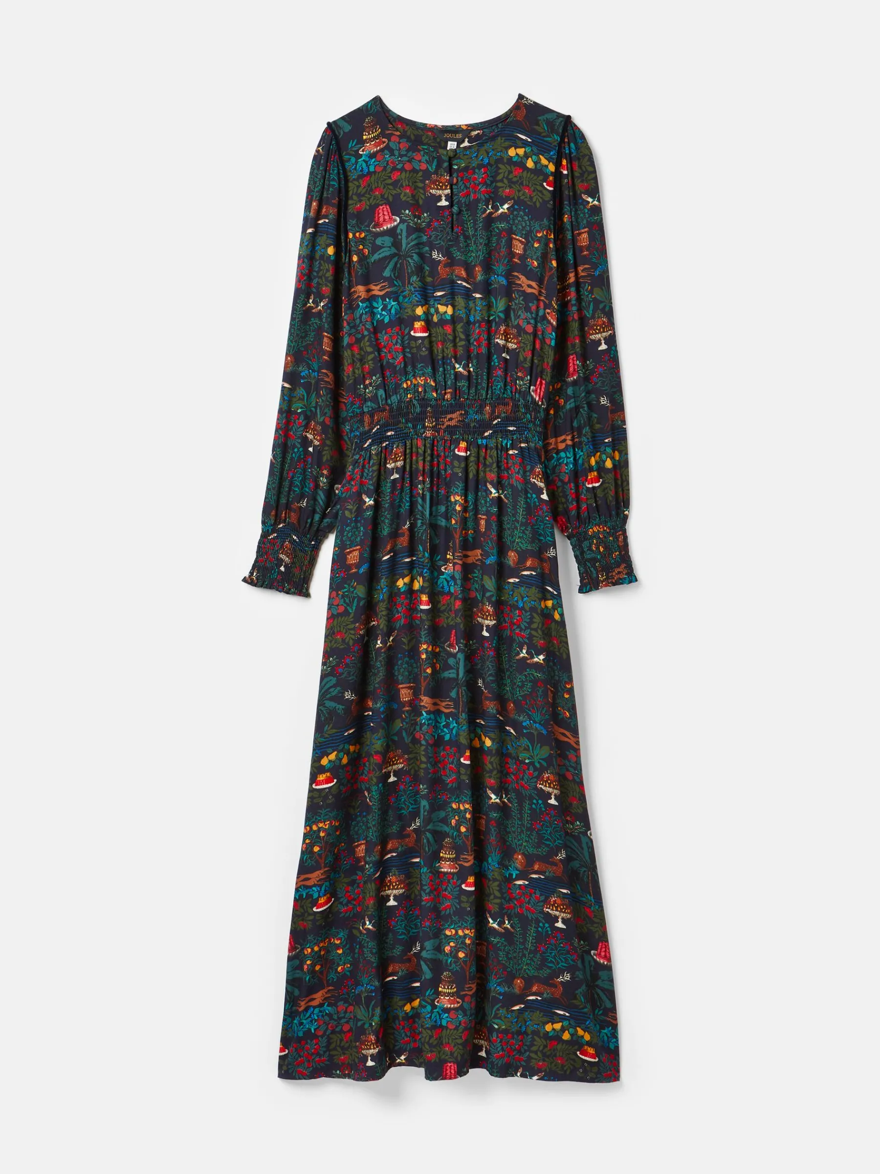 Georgina Elasticated Waist Maxi Dress<Joules Hot