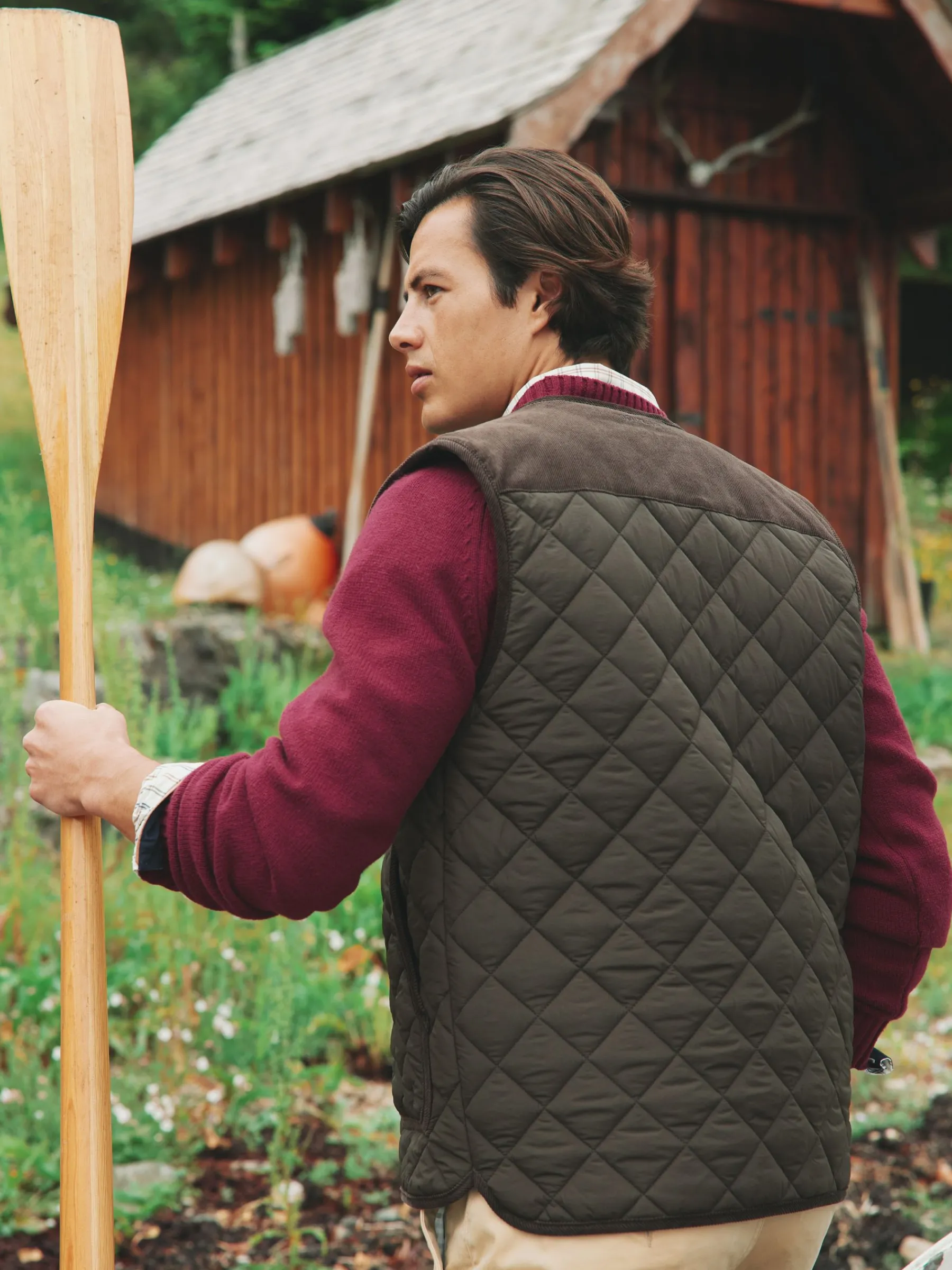 Gibson Quilted Lightweight Gilet<Joules Online