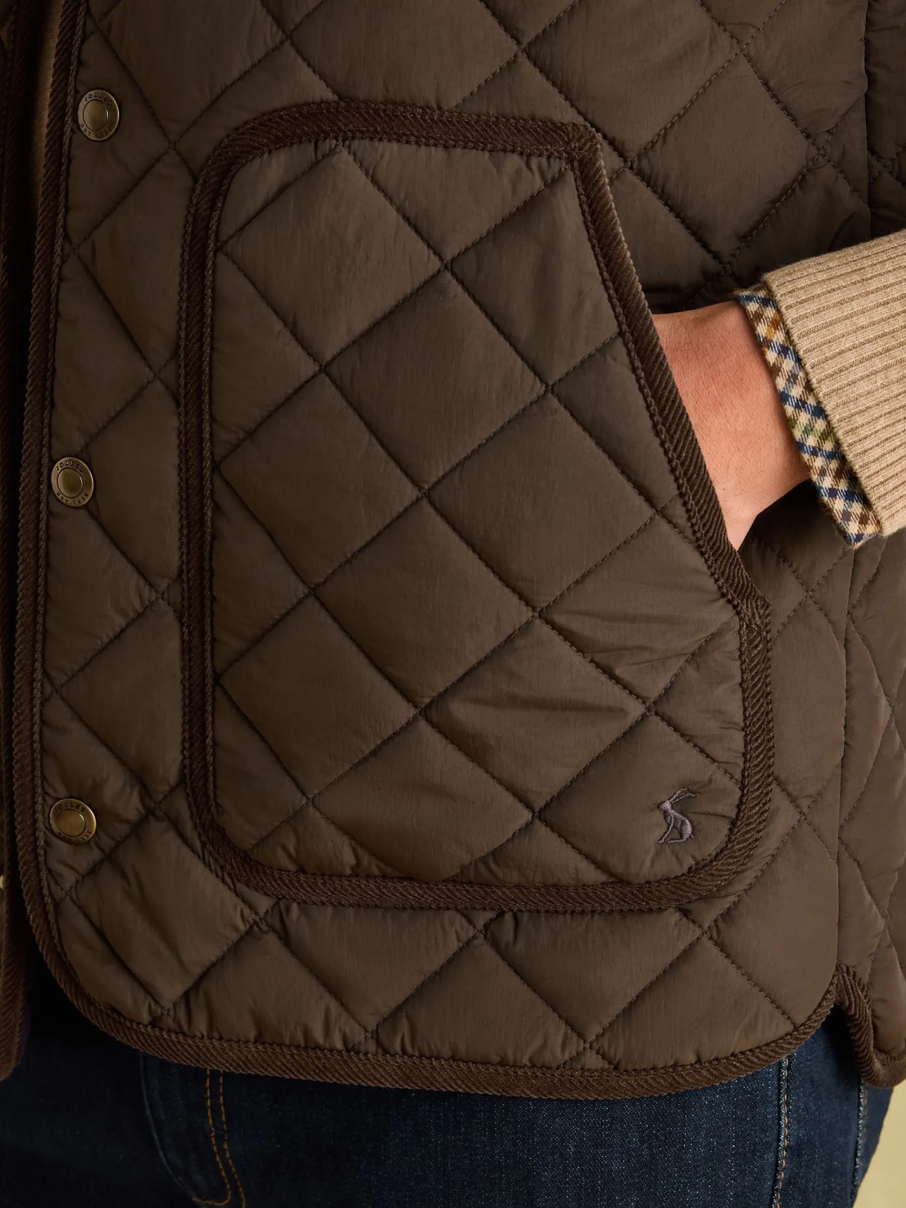 Gibson Quilted Lightweight Gilet<Joules Online