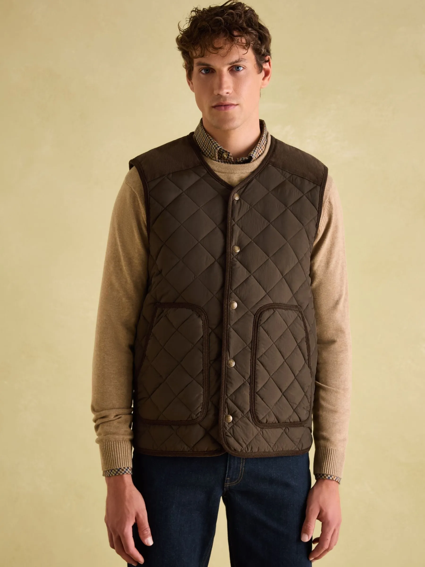 Gibson Quilted Lightweight Gilet<Joules Online
