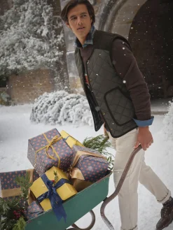 Gibson Quilted Lightweight Gilet<Joules New