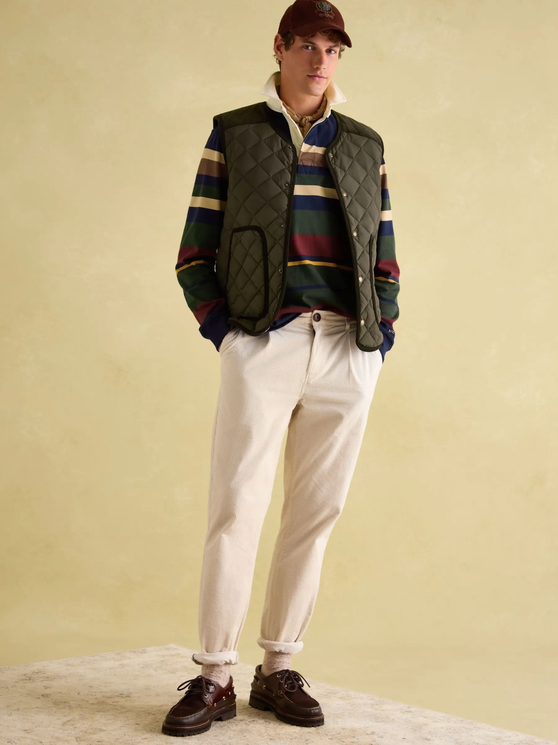 Gibson Quilted Lightweight Gilet<Joules New