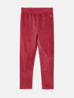Giddy Up Berry Red Stretch Cord Legging<Joules Outlet