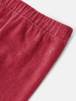 Giddy Up Berry Red Stretch Cord Legging<Joules Outlet