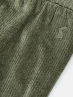 Giddy Up Khaki Green Stretch Cord Legging<Joules Sale