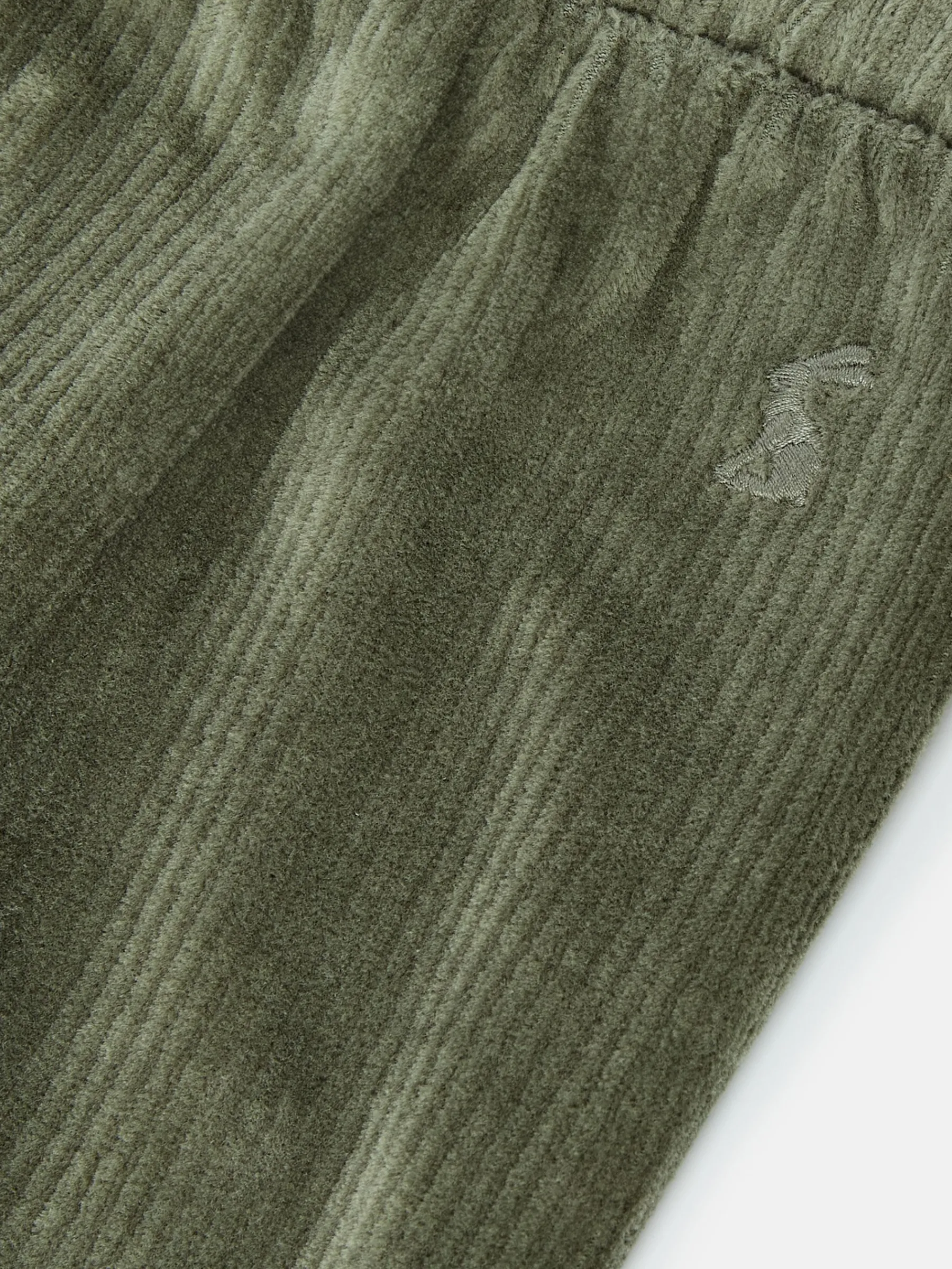 Giddy Up Khaki Green Stretch Cord Legging<Joules Sale