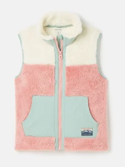 Girls' Always Cosy Fleece Gilet<Joules Sale